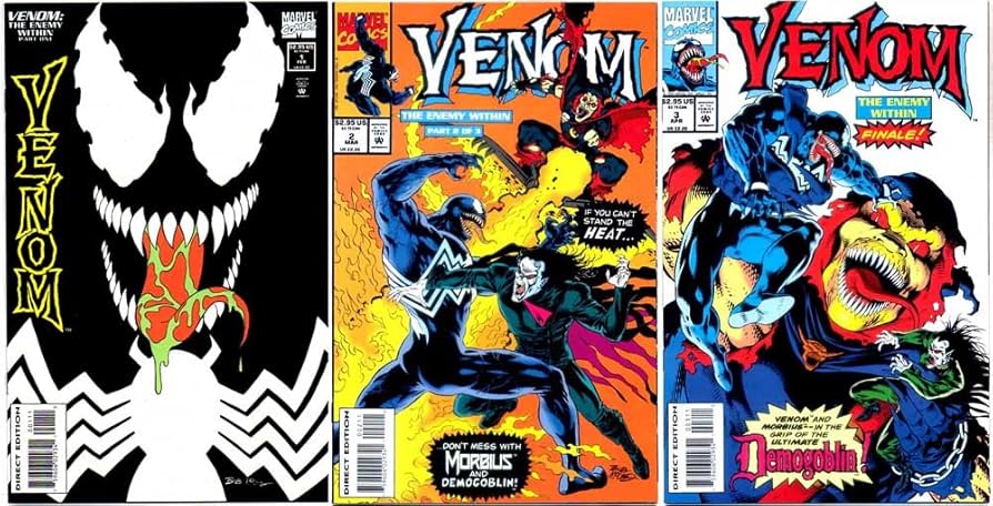 Venom: The Enemy Within 1, 2, 3 Complete Series 1994: Bruce